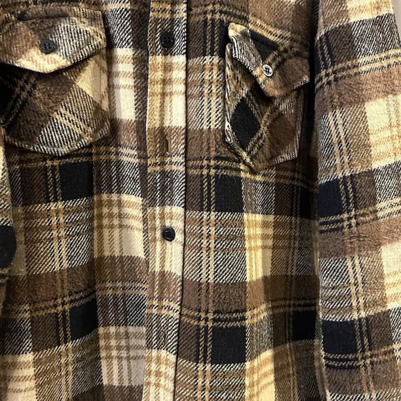 Lord Chase CPO Heavy Flannel Jacket‎ Wool / Linen Size XL - Picture 3 of 7